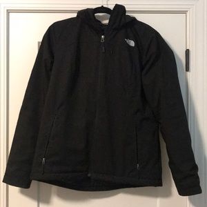 Black North Face winter jacket